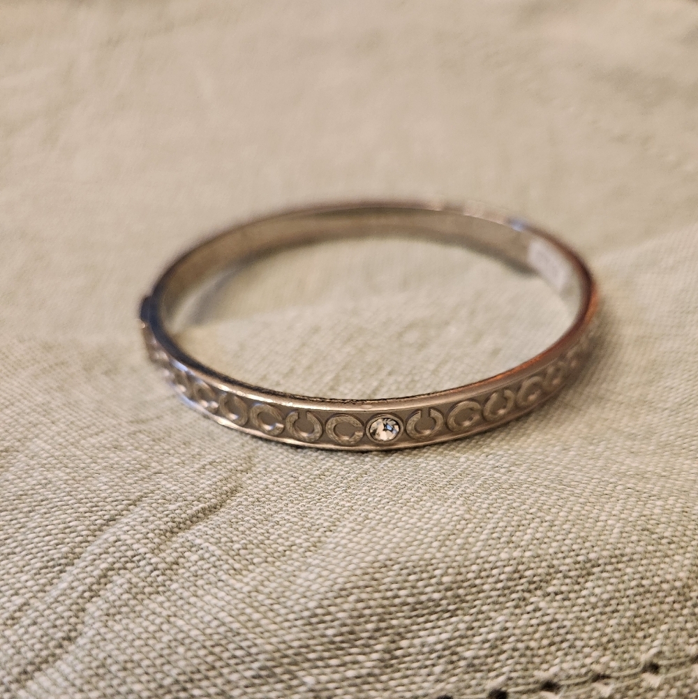 Silver Coach Bracelet